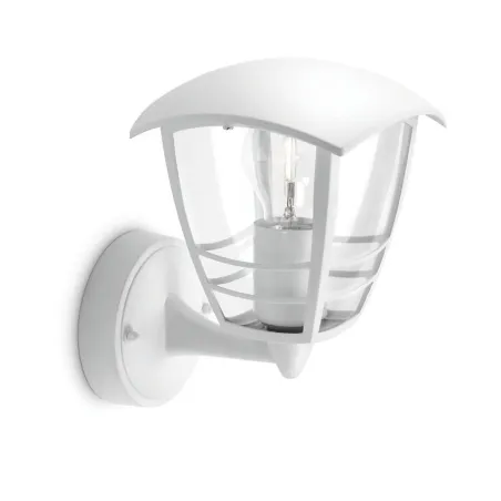 Applique extérieur Philips blanche ip44 culot e27 haut