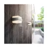 Applique extérieur Philips cube gris alu ip44 culot e27