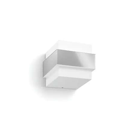 Applique extérieur Philips cube gris alu ip44 culot e27
