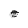 Applique extérieur Philips noire ip44 culot e27
