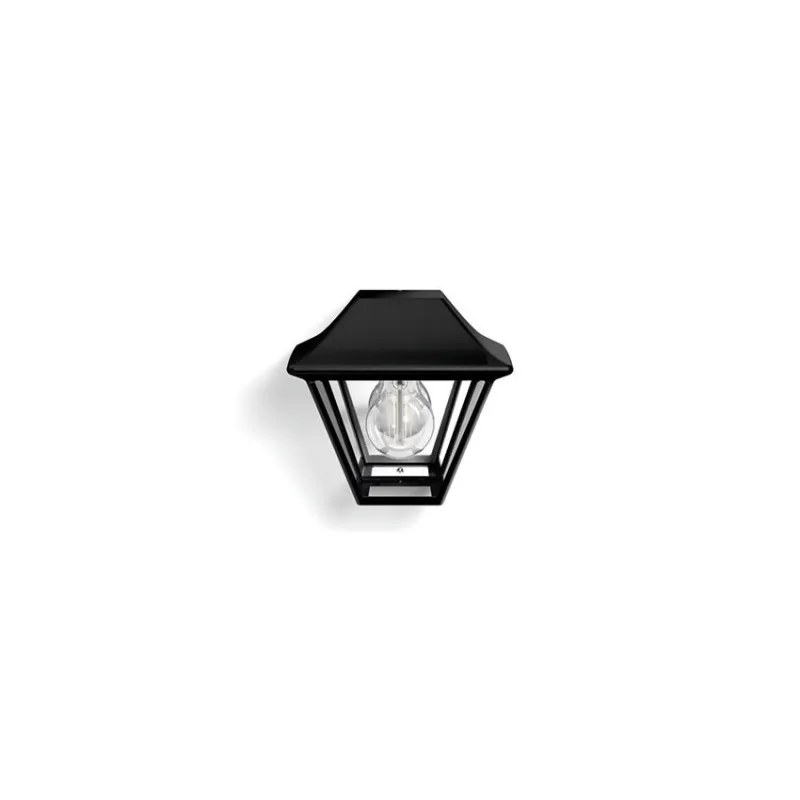 Applique extérieur Philips noire ip44 culot e27
