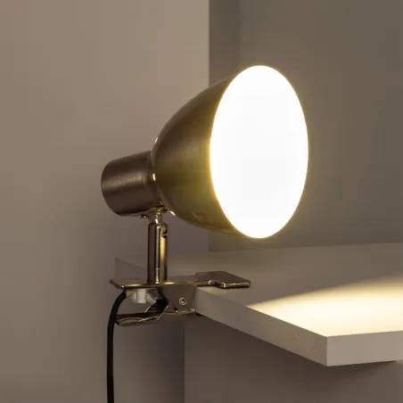 Lampe a pince de table bureau enfant ampoule led E14