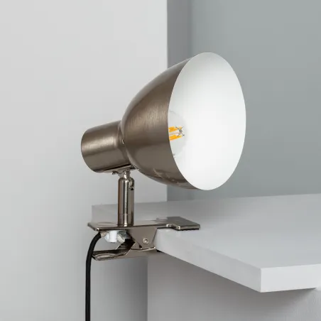 Lampe a pince de table bureau enfant ampoule led E14