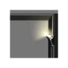 Profil aluminium 1m corniche cornière ruban led éclairage indirect Bandeau lumineux