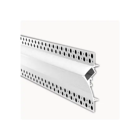 Profil aluminium 1m corniche cornière ruban led éclairage indirect Bandeau lumineux
