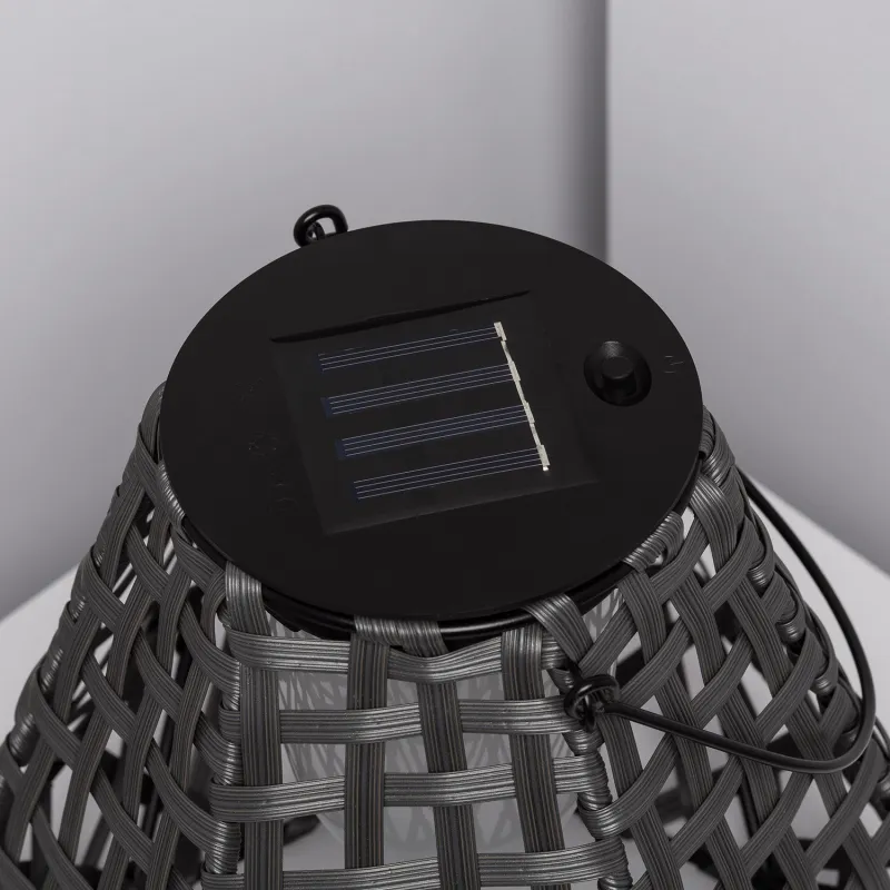 Lampe a poser solaire étanche extérieur nomade lumineuse
