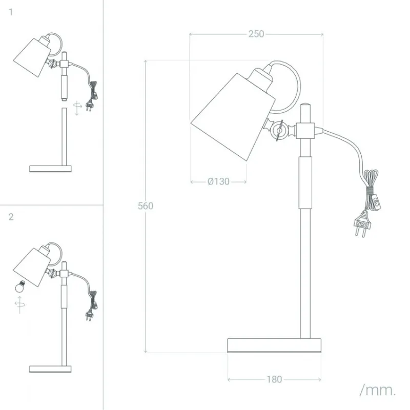 lampe-de-table-blanche-culot-e27-style-retro