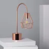 Lampe de table culot E27 style retro CUIVRE