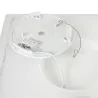 Plafonnier led 24w carré 42cm-cct 3 couleurs 3000k-4000k-6000k