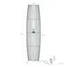 Lampadaire a poser bois bambou douille culot e27