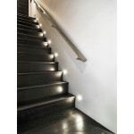 Catégorie Eclairage balisage - Xiled : Spot de balisage à 1.5w LED d'escalier mur encastrable blanc , Spot de balisage à 1.5...