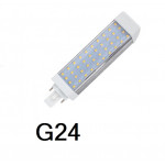 Catégorie Ampoule LED G24-GX24 - Xiled : ampoule led g24-700 lumens-Ø35x140 mm-120°-3000k-4000k-6000k , ampoule led g24-900 l...