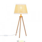 Catégorie Lampe sur pied lampadaire - Xiled : lampe sur pied lampadaire forme arc 153cm noir  , boule led 60cm rechargeable e...